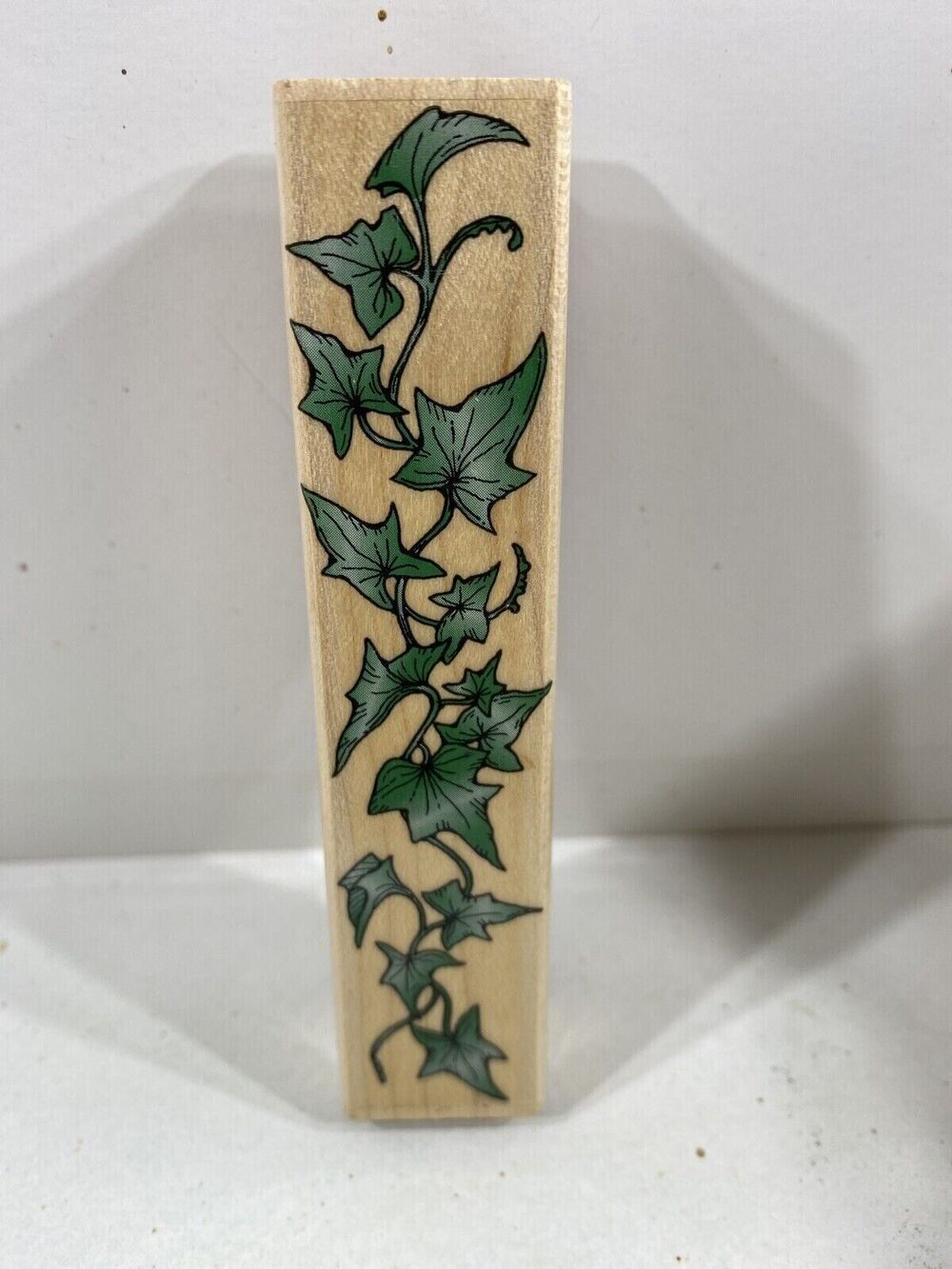 1995 Hero Arts Rare Ivy Greenery Border Christmas Wood Stamp F191 New